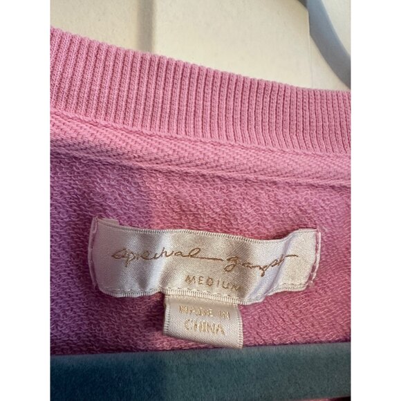 Spiritual Gangster Pink "Do All Things With Love" Womens Cropped Sweatshirt Medi - Picture 6 of 6